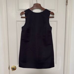 H&M Black Mini Dress with back bow detail
